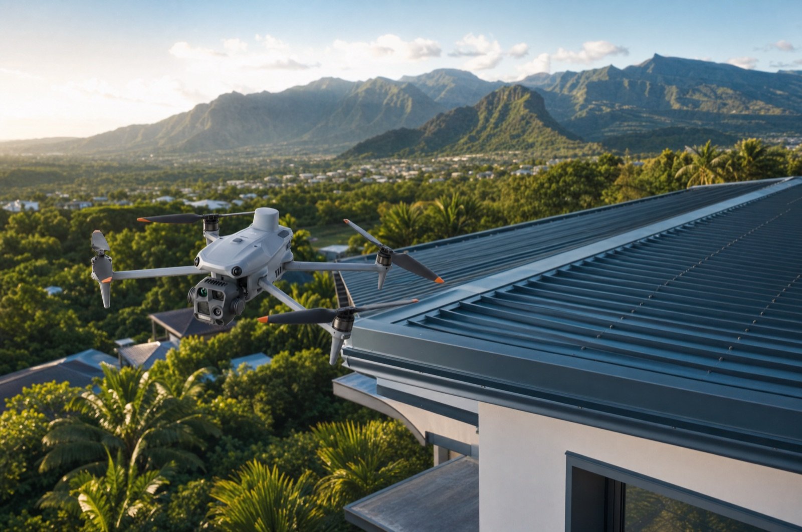 Inspection de toiture par drone : comment ça se passe ?